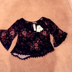 Flare blouse